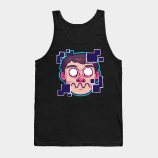 The Face Of Glitch Tank Top